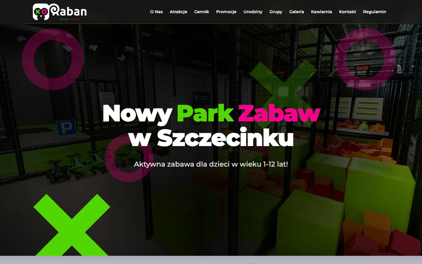 Strona firmowa usługi - Hero i SEO lokalne