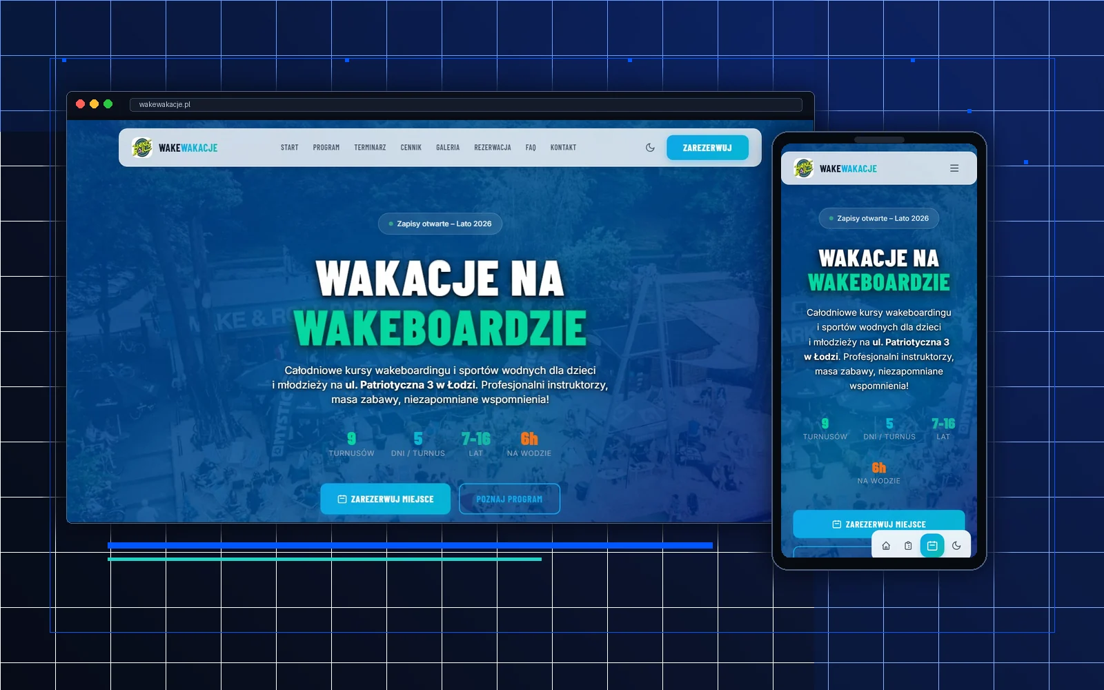 MKM Labs project: Wake Wakacje