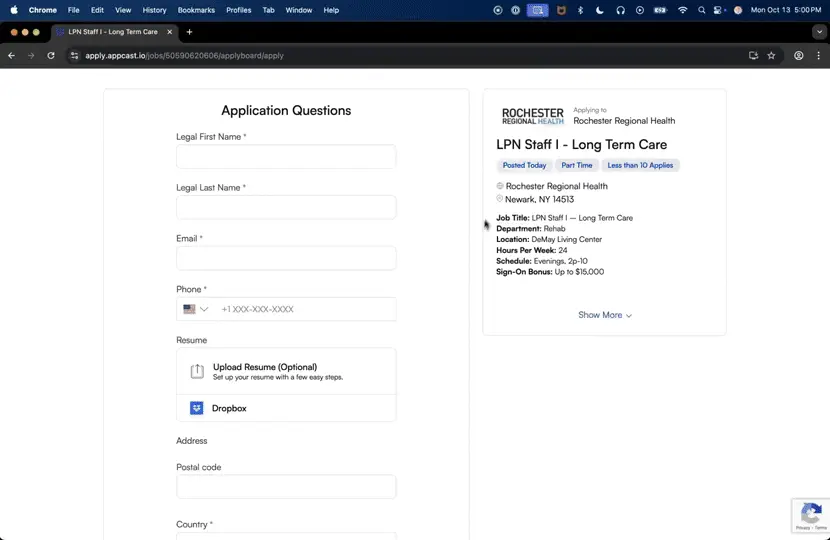 Browser Use Job Search