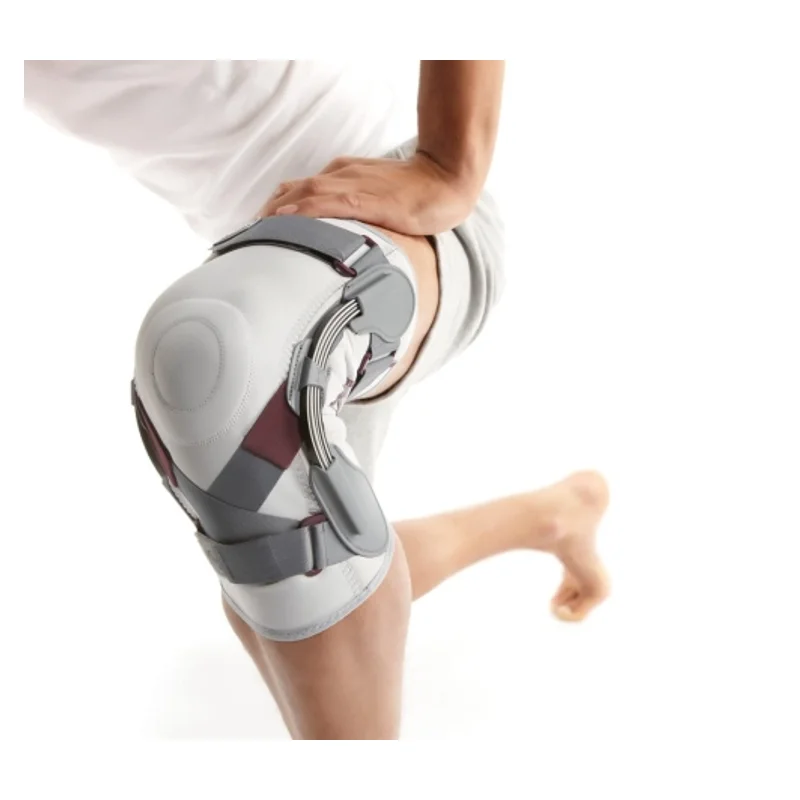 Stabilizator kolana z amortyzatorami - Sportowa orteza kolana PUSH MED 